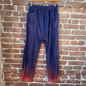 Raquel Allegra cotton jersey pants. Hand-dyed in L.A.